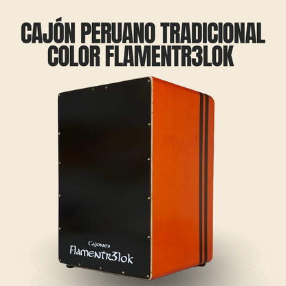 Cajón peruano color Flamentr3lok 